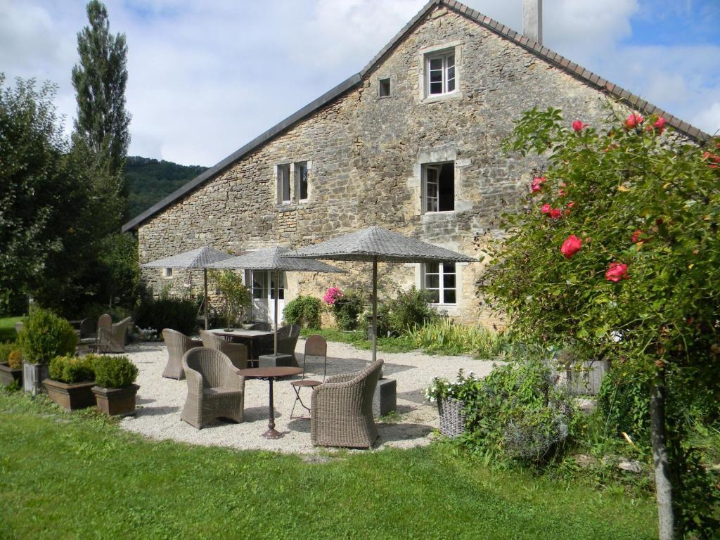 La Grange A Nicolas Baume-les-Messieurs Exteriör bild